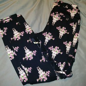 Bull skull leggings